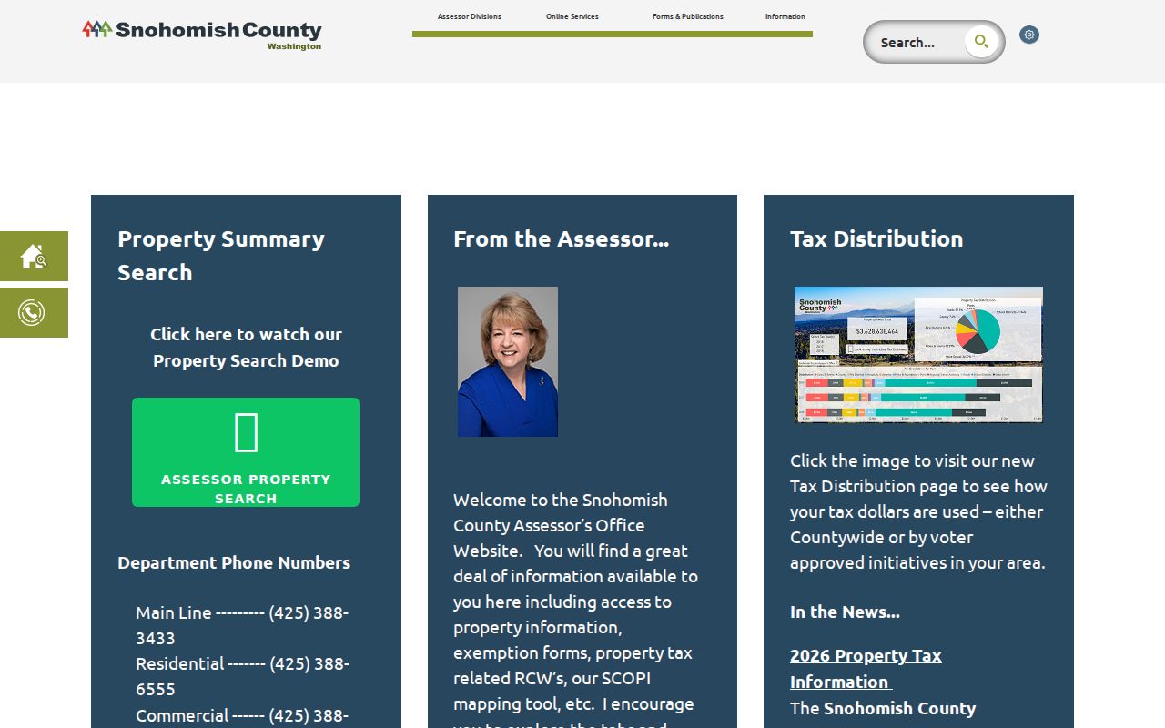 North Lynnwood residents directory assessor property search
